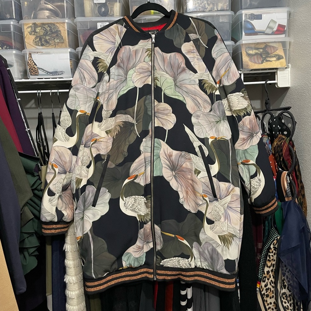 Zara trafuluc bomber jacket xl